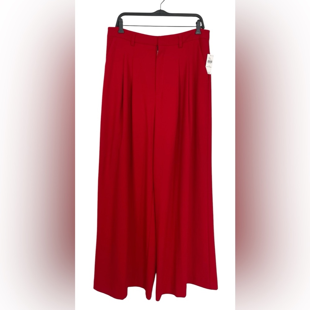 Maeve Red Wide Leg Pants
